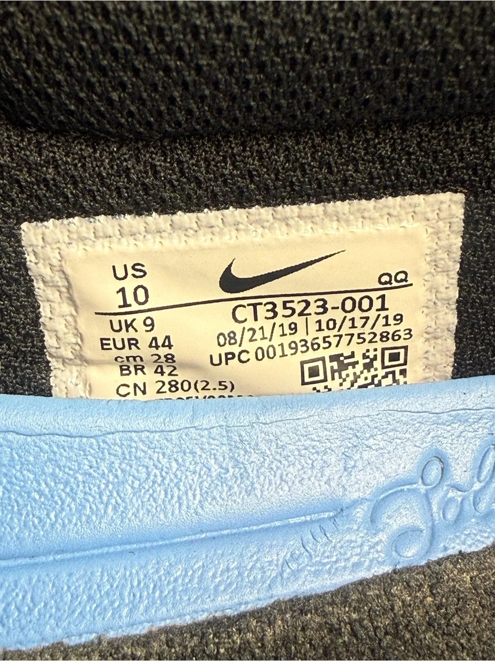 Nike SB Charge Slip skate athletic sneaker shoes men’s size 10